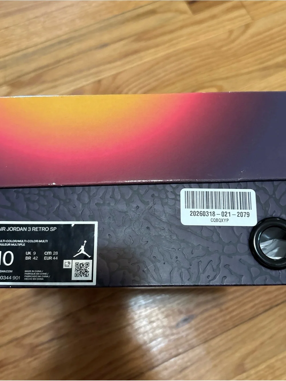 Jordan 3 J. Balvin Medellin Retro-Style Basketball Sneakers
